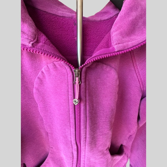 Lululemon Women's Scuba Hoodie Full Zip Berry - Picture 8 of 9